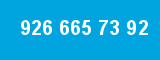 926 665 73 92 926 665 73 92